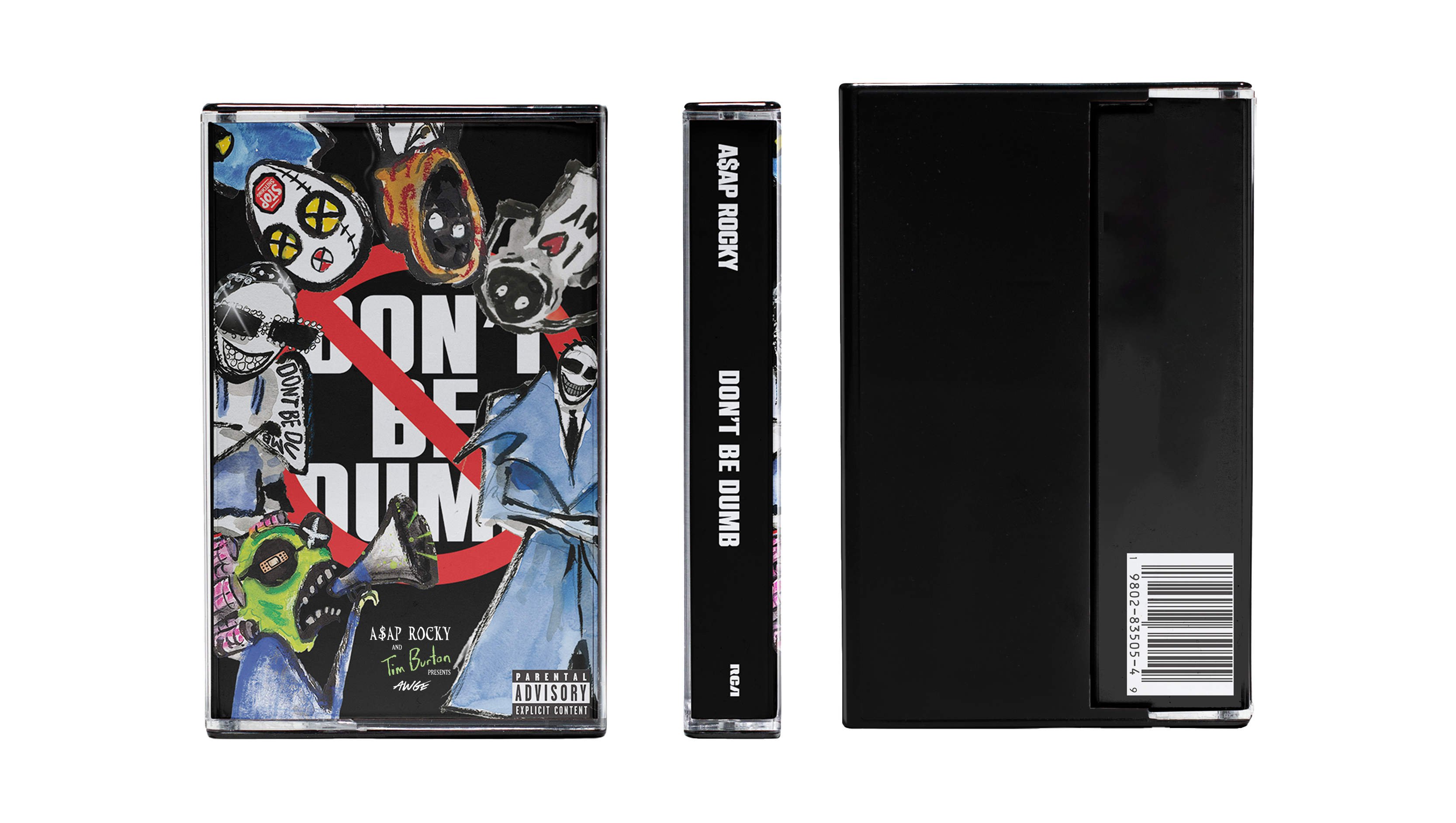 DON’T BE DUMB GROUP CASSETTE TAPE BLACK