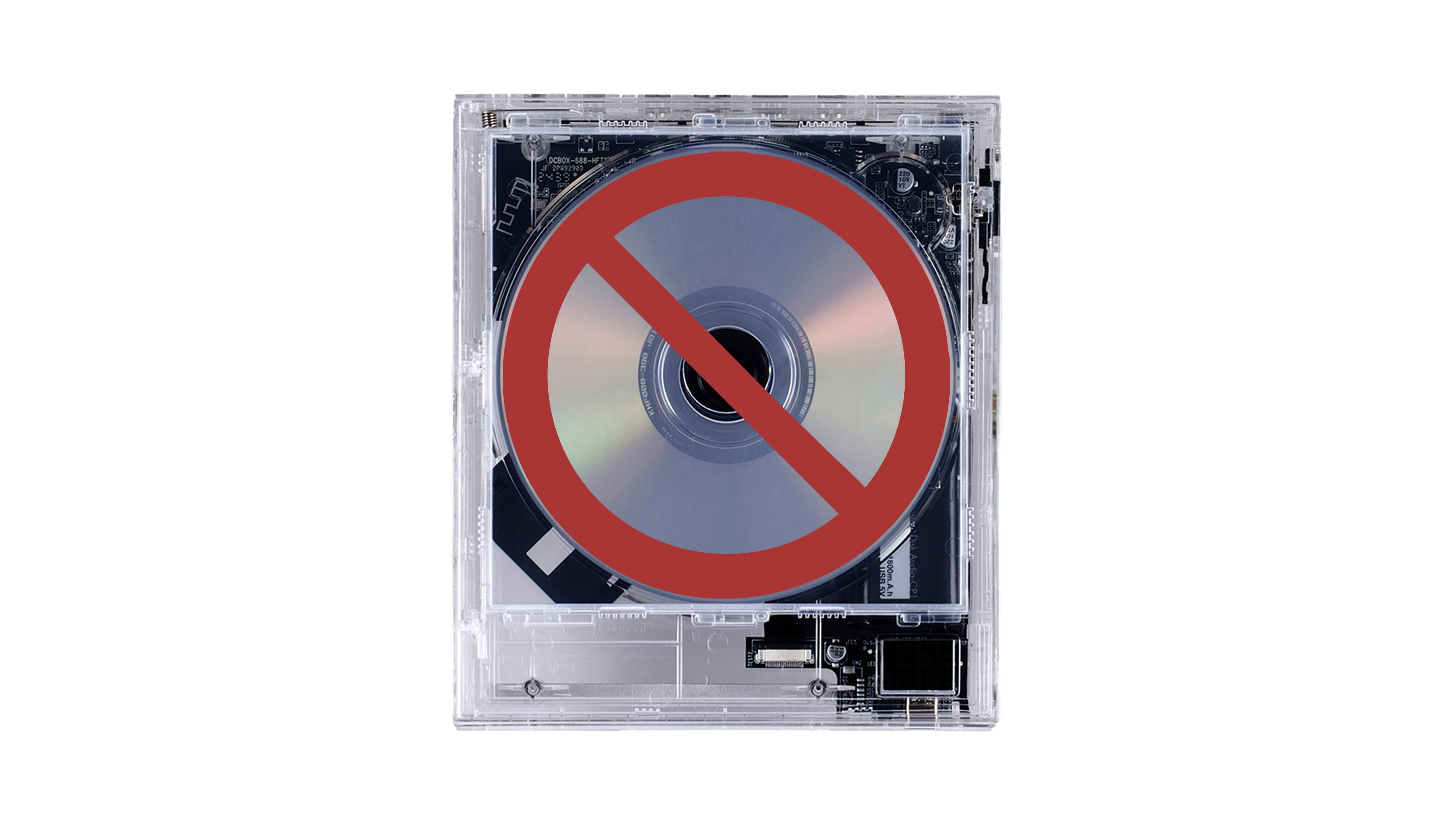 CP1 TRANSPARENT CD PLAYER