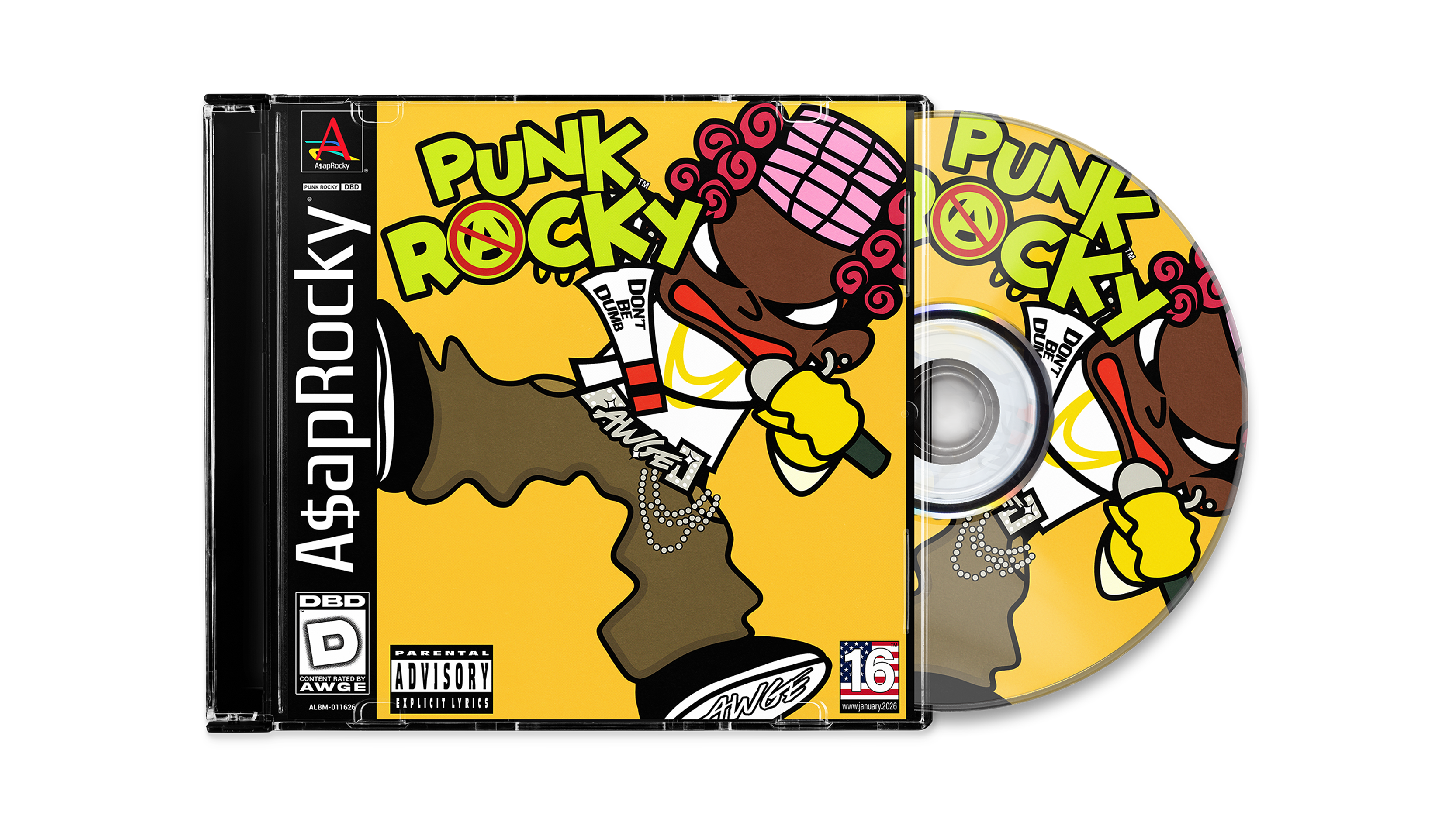 PUNK ROCKY SINGLE CD